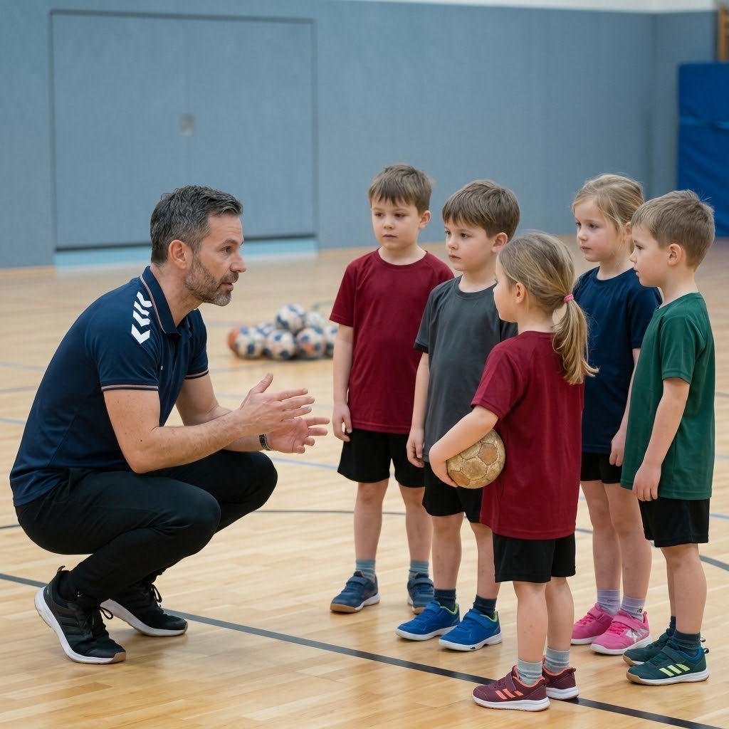 Top 5 exercices de handball pour U11