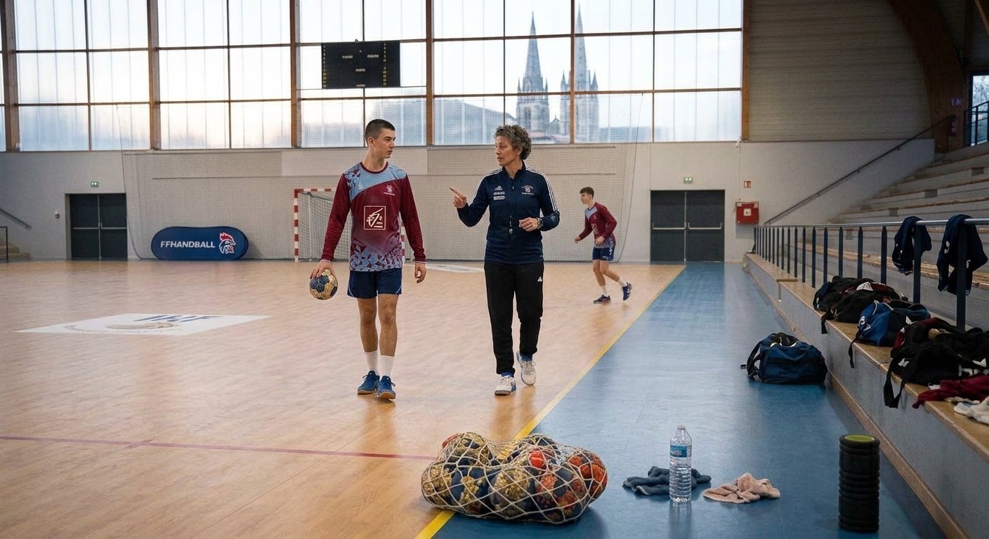 Top 5 exercices de handball pour -18 ans